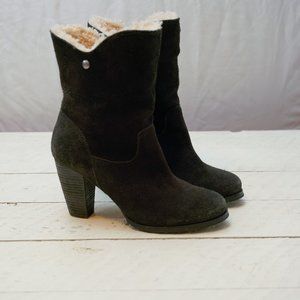 Koolaburra by UGG Suede Boots (Brown) Size 9